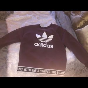 SOLD Adidas Crewneck | Maroon